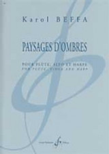 Beffa K. Paysages D'ombres Flute Alto Harpe Beffa K. Paysages D'ombres Flute Alto Harpe