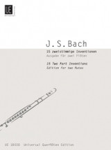 Bach J.s. Inventions A 2 Voix Flutes Bach J.s. Inventions A 2 Voix Flutes