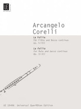 Corelli A. la Folia Flute Corelli A. la Folia Flute