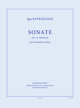Raykhelson I. Sonate la Mineur Violoncelle Raykhelson I. Sonate la Mineur Violoncelle