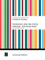 Vanhal J.b. Variations ON The Last Tose OF Summer OP 105 Flute Vanhal J.b. Variations ON The Last Tose OF Summer OP 105 Flute