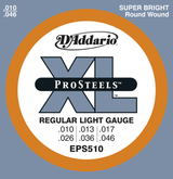 Jeu de Cordes D'addario EPS510 10/46 Prosteel File Rond