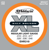 Jeu de Cordes D'addario EHR310 10/46 File 1/2 Rond