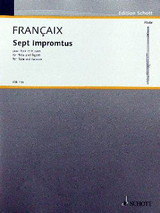 Francaix J. Impromptus Flute Basson Francaix J. Impromptus Flute Basson