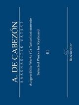 Cabezon A. Selected Works For Keyboard Vol 3 Piano Cabezon A. Selected Works For Keyboard Vol 3 Piano