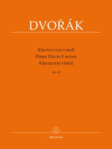 Dvorak A. Piano Trio IN F Minor OP 65 Dvorak A. Piano Trio IN F Minor OP 65