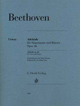 Beethoven L.v. Adelaide OP 46 Voix Beethoven L.v. Adelaide OP 46 Voix