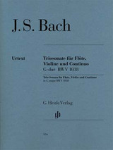 Bach J.s. Triosonate G Dur Bwv 1038  Flute, Violon, Continuo Bach J.s. Triosonate G Dur Bwv 1038  Flute, Violon, Continuo