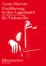 Marton A. Einfuhrung IN Das Lagenspiel Fur Violoncelle