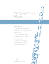 Mozart W.a. Ouverture Des Noces de Figaro Flutes Mozart W.a. Ouverture Des Noces de Figaro Flutes