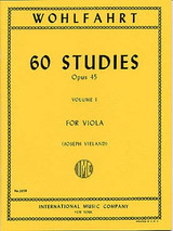 Wohlfahrt F. 60 Etudes OP 45 Vol 1 Alto Wohlfahrt F. 60 Etudes OP 45 Vol 1 Alto