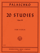 Palaschko J. 20 Etudes OP 36 Alto Palaschko J. 20 Etudes OP 36 Alto