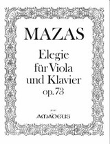 Mazas Elegie OP 73 Alto