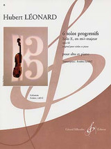 Leonard H. Solos Progressifs OP 62: Solo E en Mib Majeur Alto