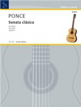 Ponce M.m. Sonata Classica Guitare Ponce M.m. Sonata Classica Guitare