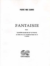 Dubois P.m. Fantaisie Saxhorn Basse