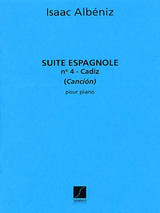 Albeniz I. Suite Espagnole Opus 47 N°4: Cadiz Piano