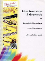 de Montaigne P. Une Fontaine A Grenade Violon de Montaigne P. Une Fontaine A Grenade Violon