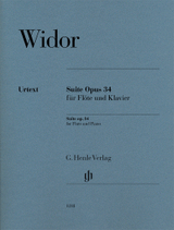 Widor C.m. Suite OP 34 Flute