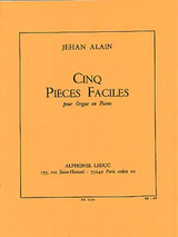 Alain J. Pieces Faciles Orgue