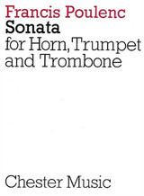 Poulenc F. Sonata Cor, Trompette, Trombone Conducteur Poulenc F. Sonata Cor, Trompette, Trombone Conducteur