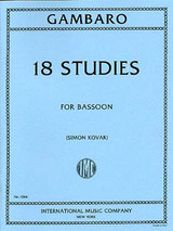 Gambrao G.b. Etudes Basson