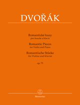 Dvorak A. Romantic Pieces OP 75 Violon Dvorak A. Romantic Pieces OP 75 Violon