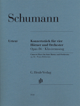 Schumann R. Konzertstuck 4 Cors Piano