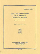 Bitsch M. Variations Sur UN Theme de Scarlatti Trompette