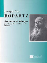 Ropartz G.j. Andante et Allegro Trompette UT