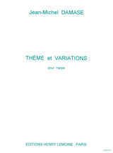 Damase J.m. Theme et Variations Harpe Damase J.m. Theme et Variations Harpe