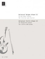 Universal Violin Album 3 Universal Violin Album 3