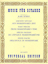 Leitche Stucke Aus Shakespeares Zeit 1 Guitare Leitche Stucke Aus Shakespeares Zeit 1 Guitare