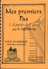 Menweg V. Mes Premiers Pas  Accordeon Menweg V. Mes Premiers Pas  Accordeon