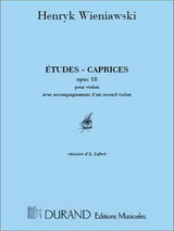 Wieniawski H. ETUDES-CAPRICES Opus 18 Violon-2 Wieniawski H. ETUDES-CAPRICES Opus 18 Violon-2
