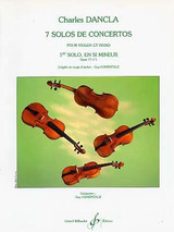 Dancla C. 1ER Solo de Concerto OP 77 N°1 Violon Dancla C. 1ER Solo de Concerto OP 77 N°1 Violon
