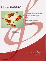Dancla C. 7ME Solo de Concerto OP 224 Violon Dancla C. 7ME Solo de Concerto OP 224 Violon