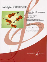 Kreutzer R. 1RE Solo DU 18ME Concerto Violon Kreutzer R. 1RE Solo DU 18ME Concerto Violon