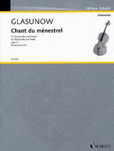 Glazounov A. Chant DU Menestrel Violoncelle Glazounov A. Chant DU Menestrel Violoncelle