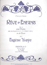 Ysaye E. Reves D'enfants OP 14 Violon Ysaye E. Reves D'enfants OP 14 Violon
