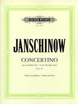 Janschinow A. Concertino OP 35 Violon-1 Janschinow A. Concertino OP 35 Violon-1