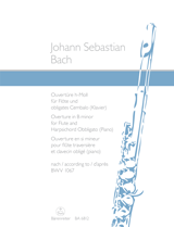 Bach J.s. Ouverture SI Mineur Bwv 1067 Flute Bach J.s. Ouverture SI Mineur Bwv 1067 Flute