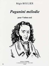 Boulier R. Paganini Melodie Violon Solo Boulier R. Paganini Melodie Violon Solo