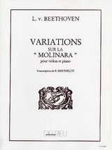 Beethoven L. Variations Sur la Molinara Violon Beethoven L. Variations Sur la Molinara Violon