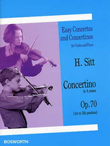 Sitt H. Concertino OP 70 Violon Sitt H. Concertino OP 70 Violon