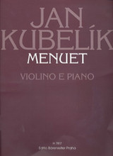 Kubelik J. Menuet Violon