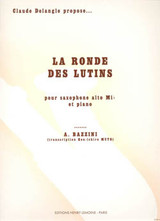 Bazzini A. la Ronde Des Lutins Saxophone Mib Bazzini A. la Ronde Des Lutins Saxophone Mib