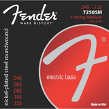 Jeu de 5 Cordes Basse Electrique Fender 72505M 45/125