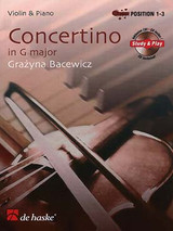 Bacewicz G. Concertino G Major Violon