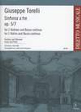 Torelli G. Sinfonia A Tre OP 5/7 2 Violons